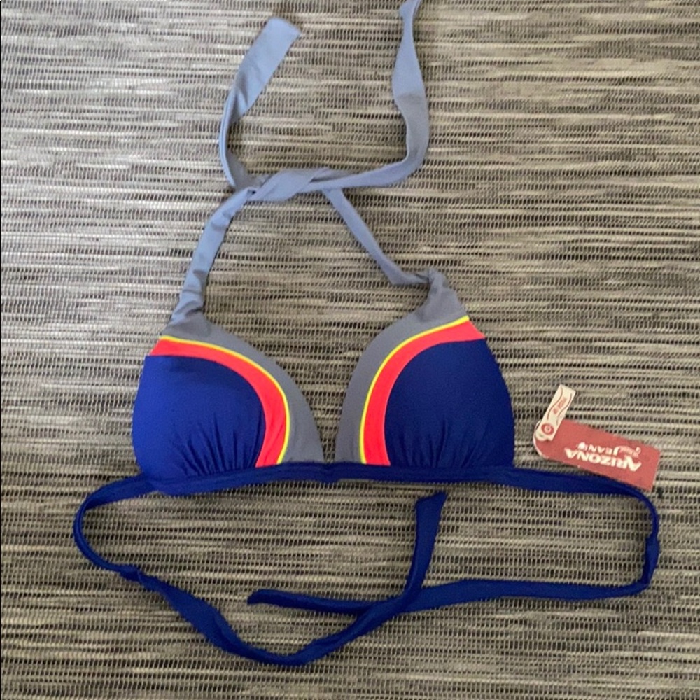 NWT Medium Arizona Push Up Bathing Suit Top